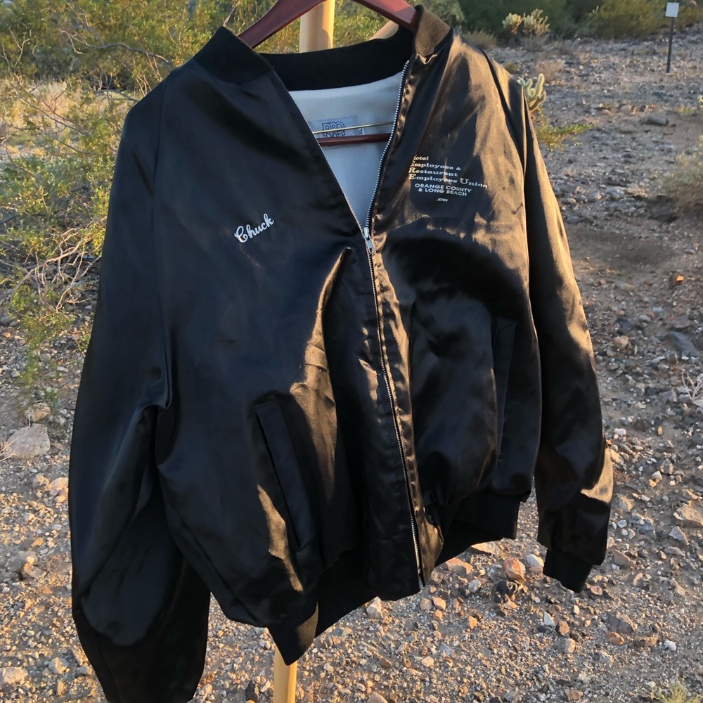 XL vintage bomber jacket , king Louis windbreaker - Picture 2 of 7